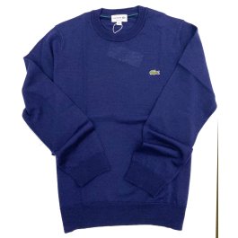 PULLOVER GIROCOLLO MISTO LACOSTE